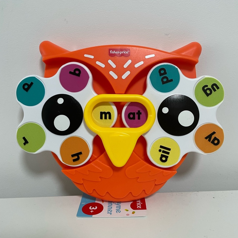 Fisher-Price Orange Owl Learning Toy
